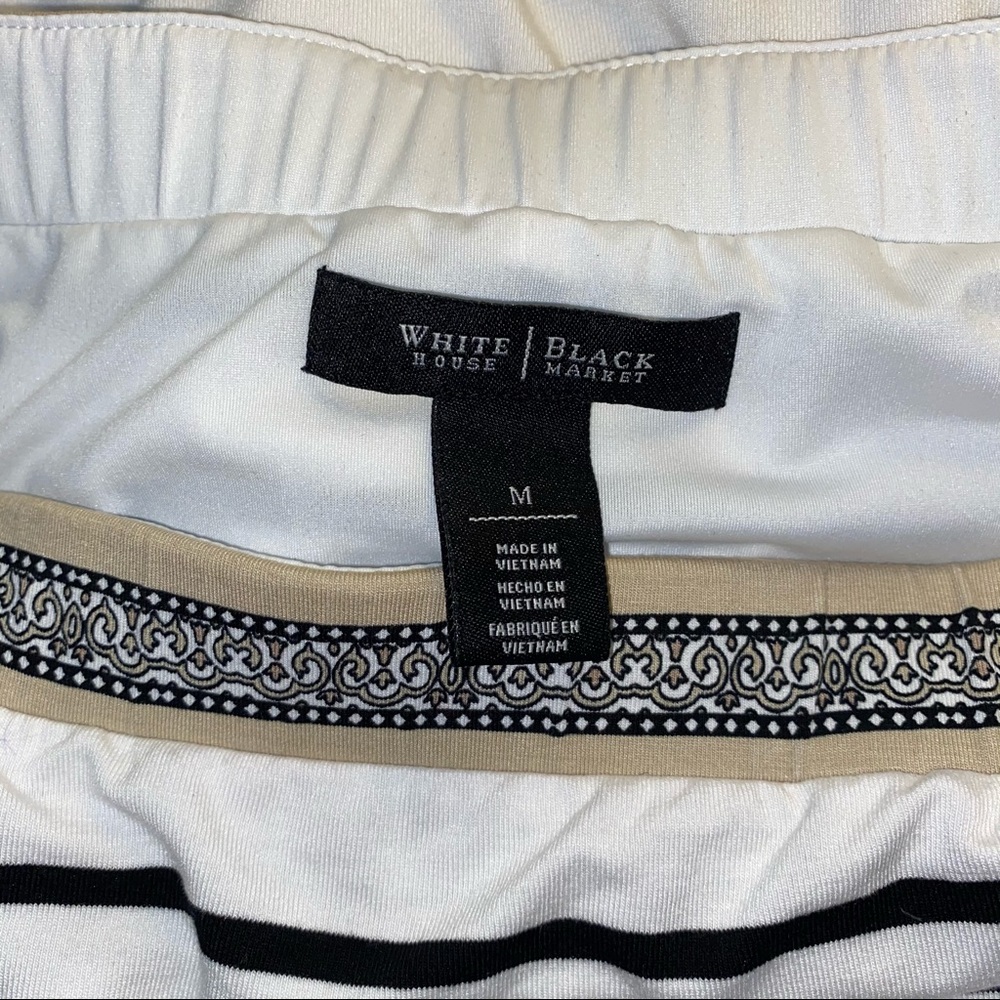 WHBM Striped Nautical Strapless Tube Dress - Picture 4 of 7